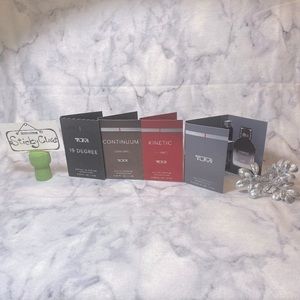 Lot of 5 TUMI Men Set,19 Degree Continuum Kinetic Awaken-5x2ml,0.06oz-5pc-NEW